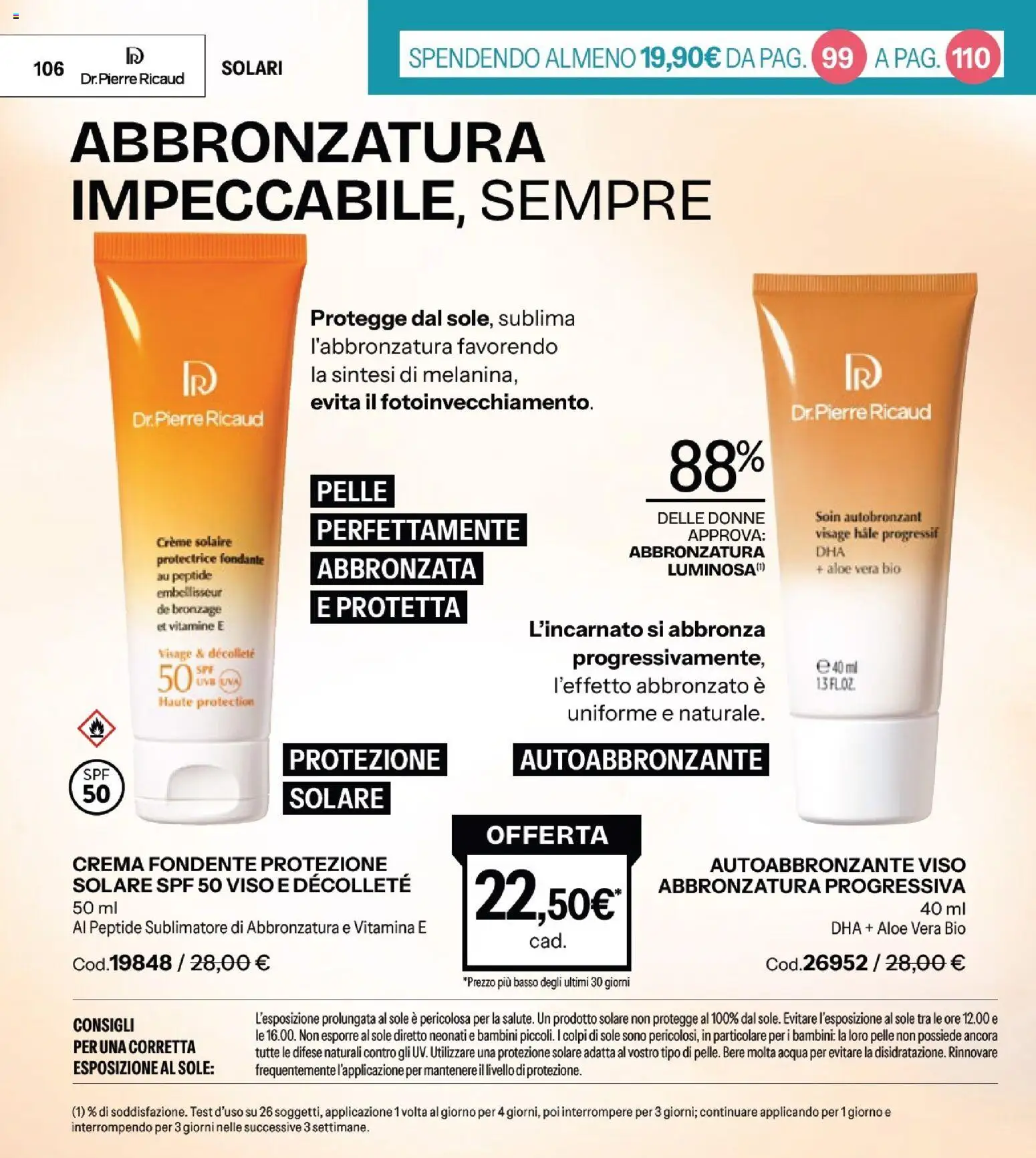 Volantino Stanhome del 21.04.2026 | Pagina: 106 | Prodotti: Crema, Acqua, Autoabbronzante, Aloe vera