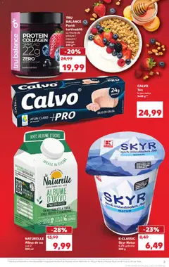 Kaufland RO - București - amely érvényes a következő dátumtól: 07.01.2026 | Oldal: 7 | Termékek: Protein, Mangó