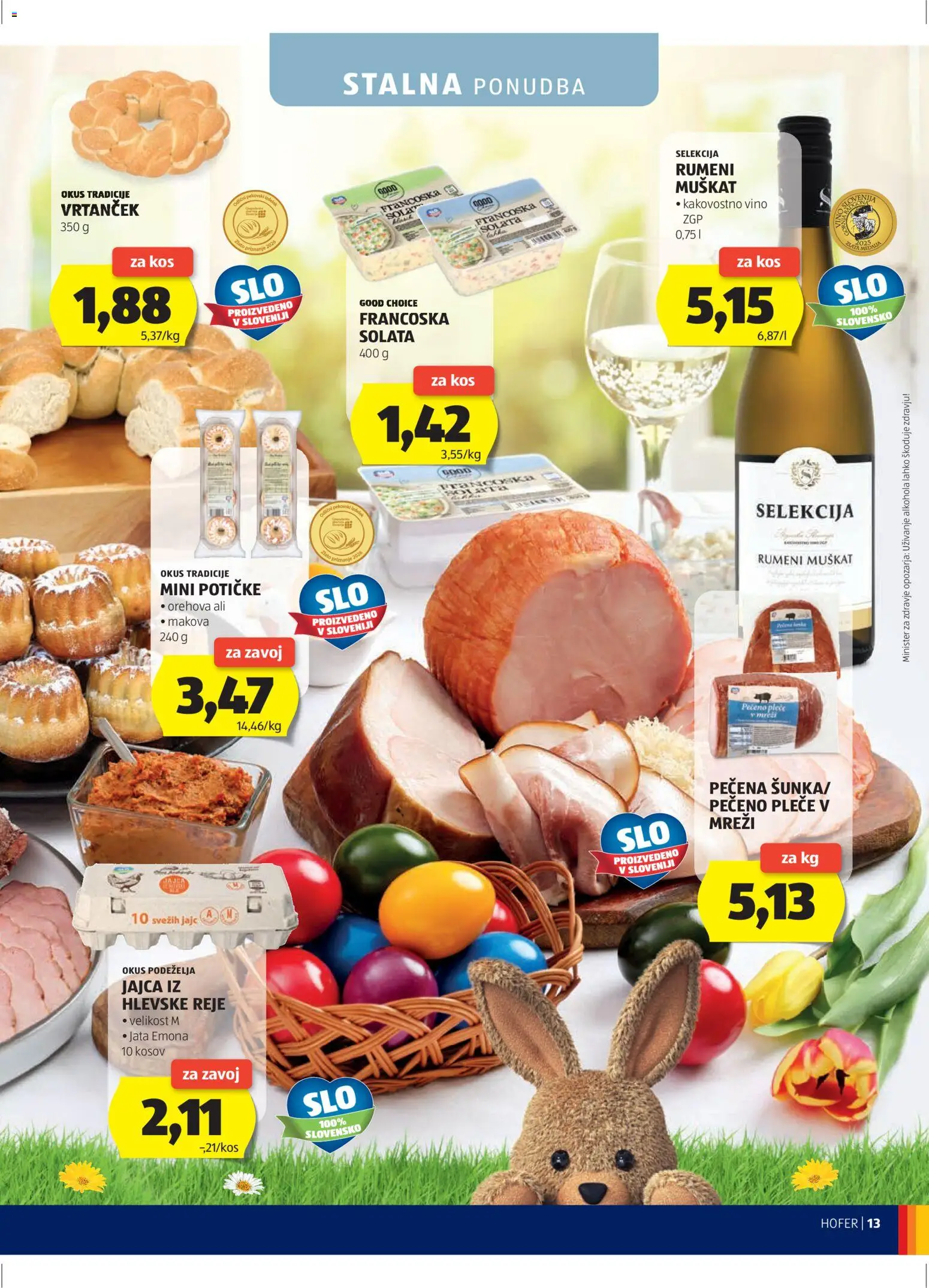 Hofer SI katalog | vrijedi od 25.03.2026 | Stranica: 13 | Proizvodi: Vino