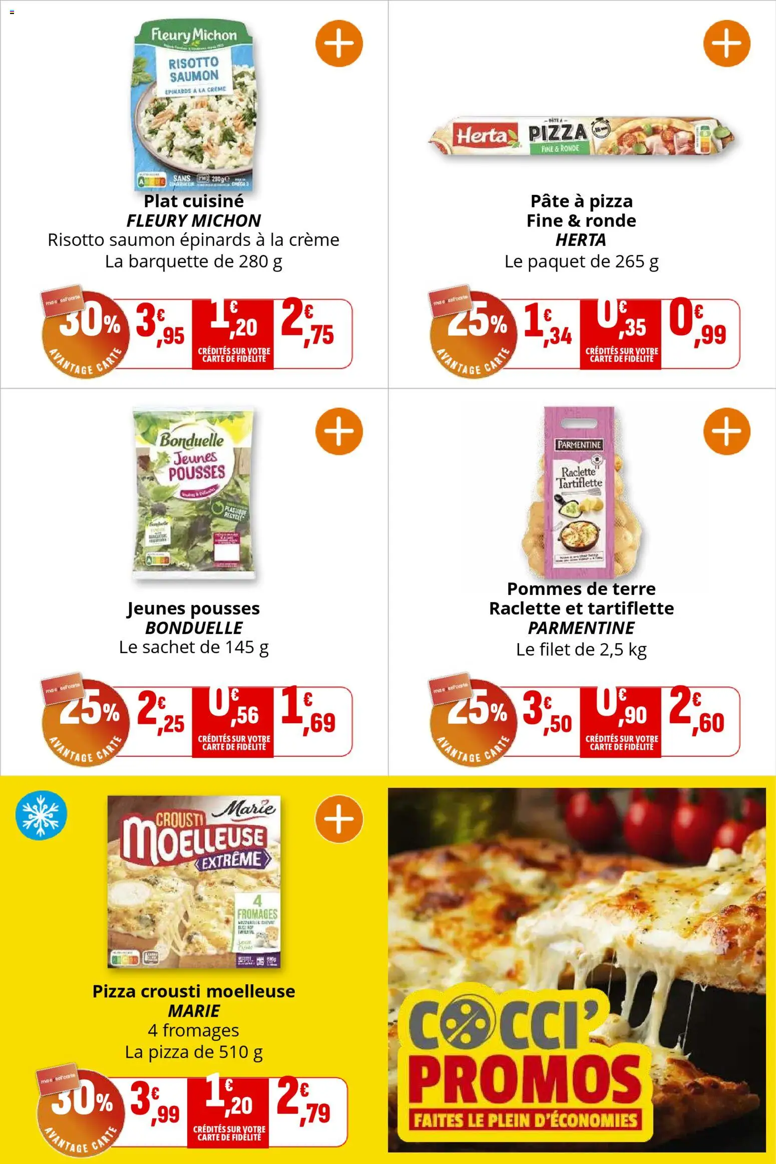 {H1} | Page: 12 | Produits: Tartiflette, Raclette, Saumon, Crème