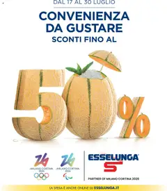 Anteprima del volantino Volantino Esselunga S	 valido a partire dal 17.07.2025