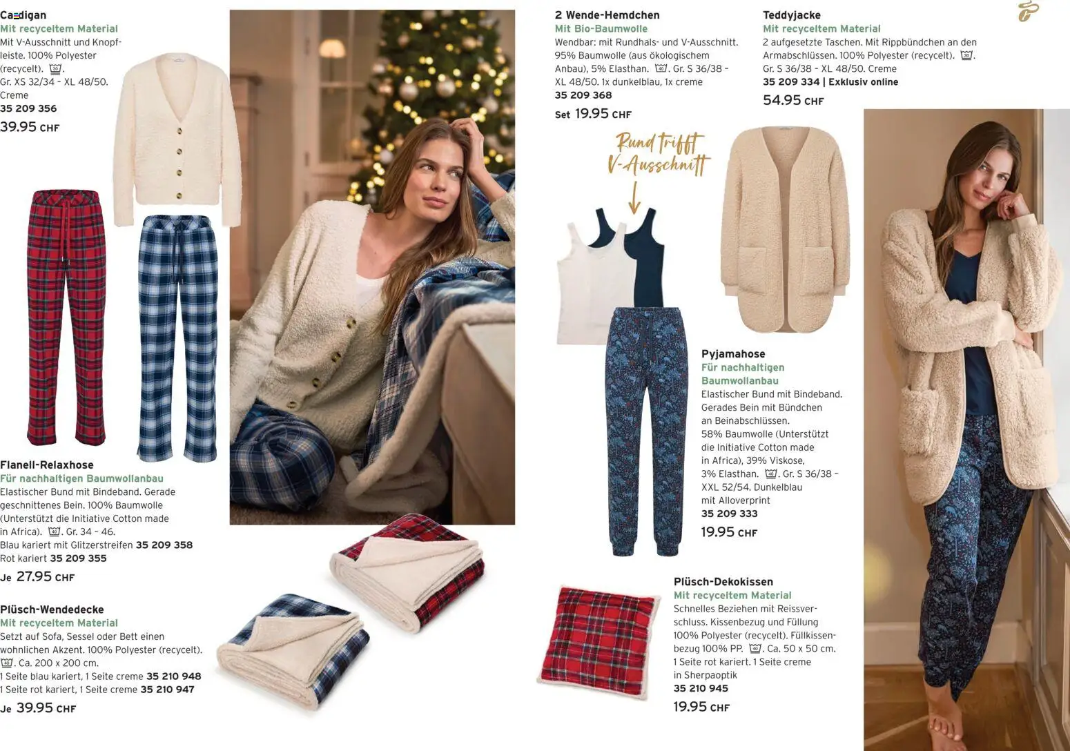 Tchibo Aktionen Kuschelfreude – gültig ab 11.11.2025 | Seite: 15 | Produkte: Sessel, Cardigan, Bett, Creme
