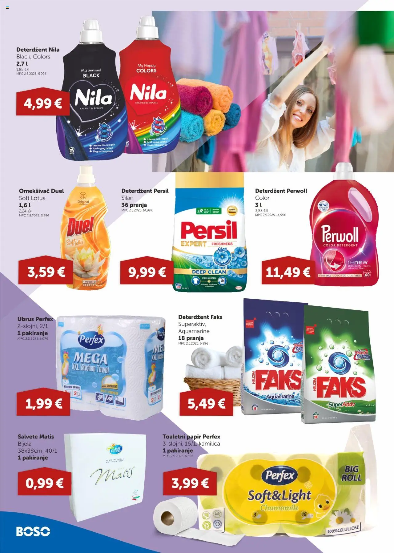 Boso katalog | vrijedi od 11.09.2025 | Stranica: 14 | Proizvodi: Faks, Deterdžent, Salvete, Persil