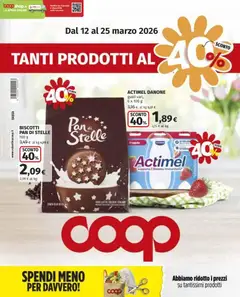 Anteprima del volantino COOP volantino valido a partire dal 12.03.2026
