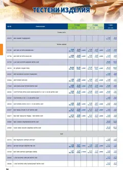 Преглед на METRO брошура - ХоРеКа: Хранителни стоки - Офертите са валидни от 01.11.2025 | Страница: 54 | Продукти: Хляб, Тестени изделия, Торта, Козунак