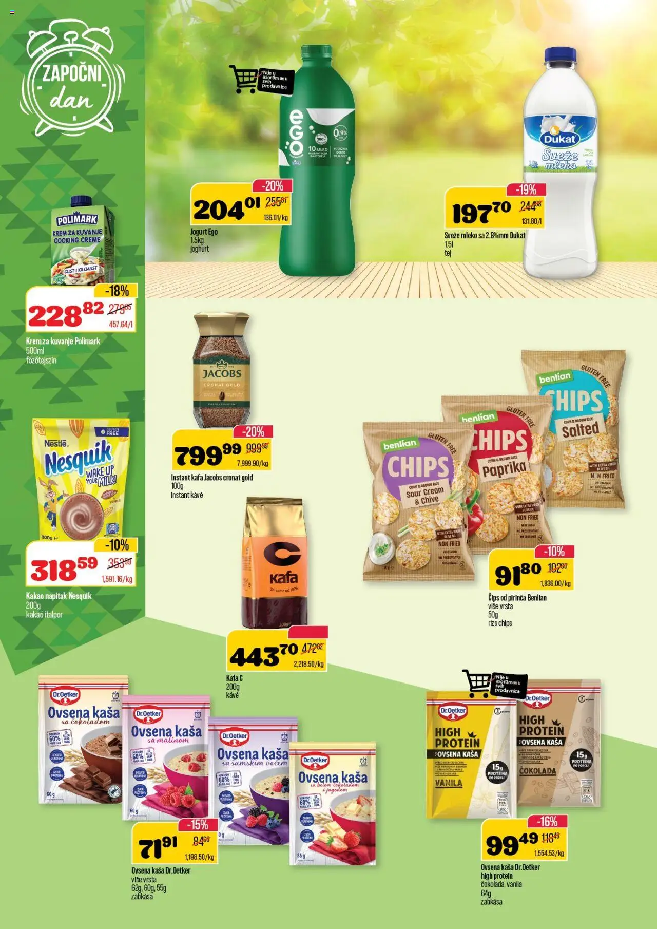 Senta Promet katalog - važi od 08.10.2025 | Strana: 4 | Proizvode: Protein, Ovsena kaša, Paprika, Jogurt