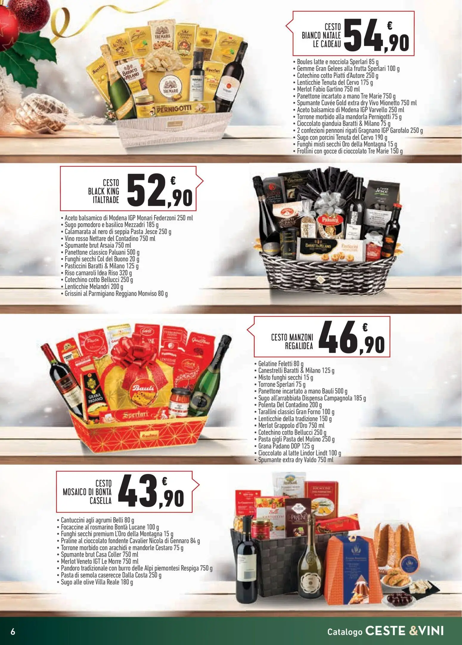 Volantino Conad del 06.11.2025 | Pagina: 6 | Prodotti: Pomodoro, Burro, Pasta, Agrumi