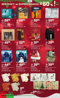 Pogląd oferty "OLD SPICE, ZESTAW PREZENTOWY: ŻEL POD PRYSZNIC, 250 ML + DEZODORANT W SZTYFCIE. 50 ML + DEZODORANT W AEROZOLU, 150 ML" - ważna od 10.12.2025 | Strona: 4 | Produkty: Gillette, Szampon, Dezodorant, Antyperspirant