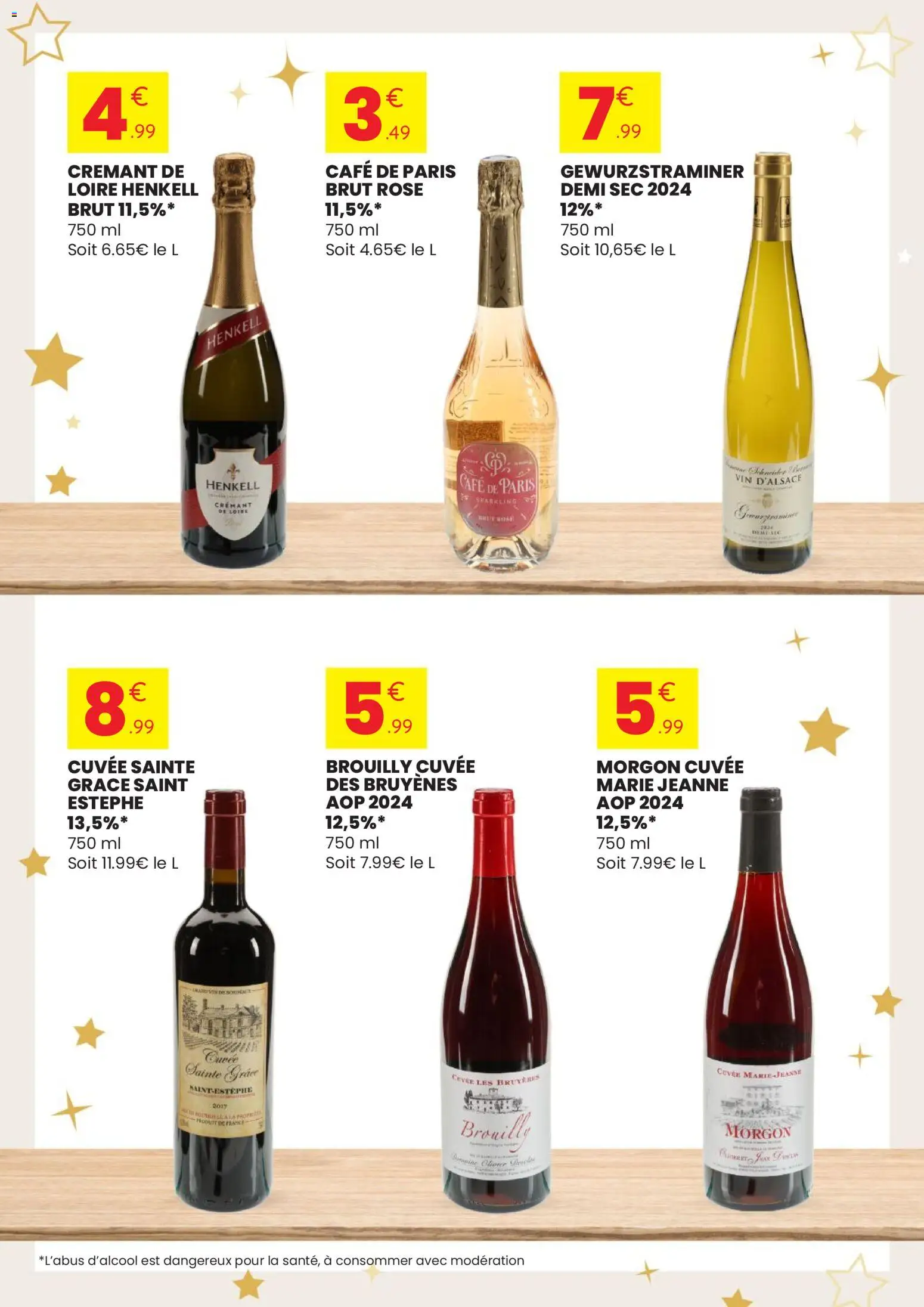 {H1} | Page: 26 | Produits: Crémant, Café, Vin