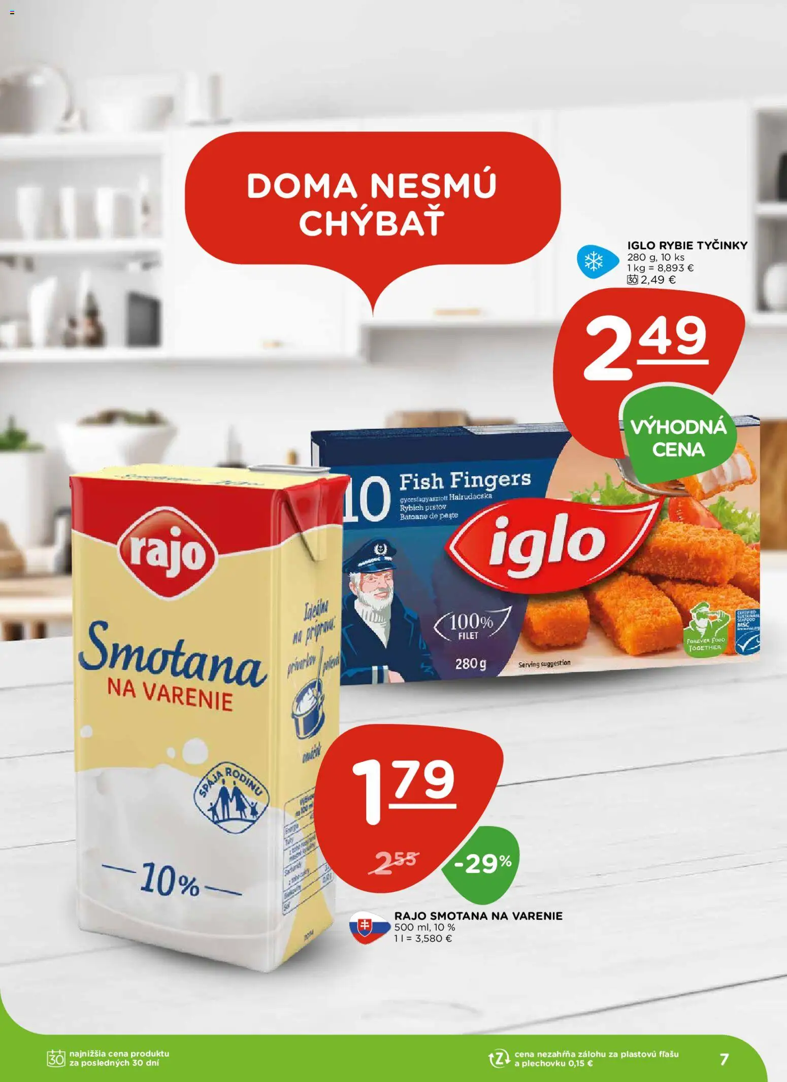 Nové Terno akcie – leták je platný od 11.12.2025 | Strana: 7 | Produkty: Smotana