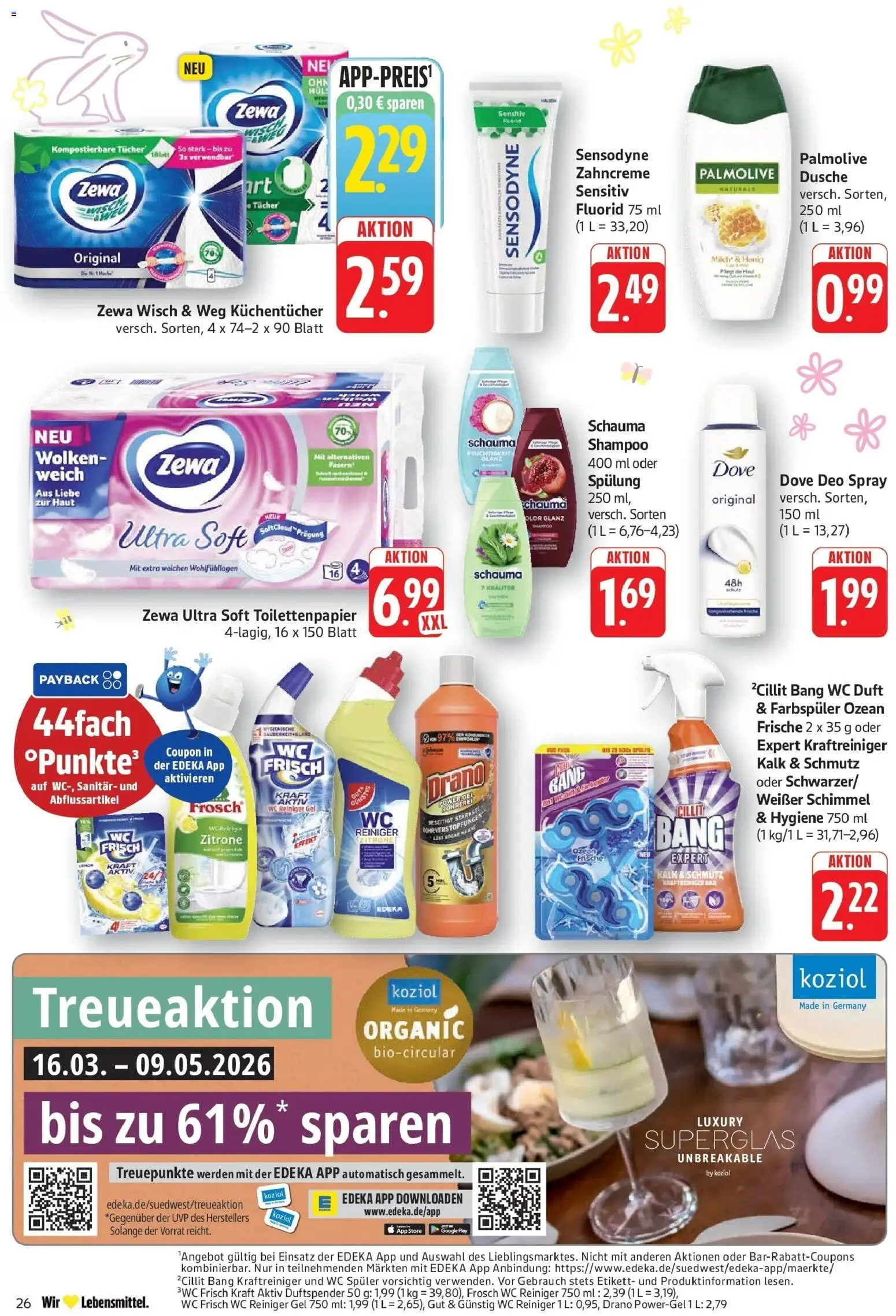Edeka prospekt Göppingen	 – gültig ab 30.03.2026 | Seite: 26 | Produkte: Bad, Duft, Spülung, Zitrone