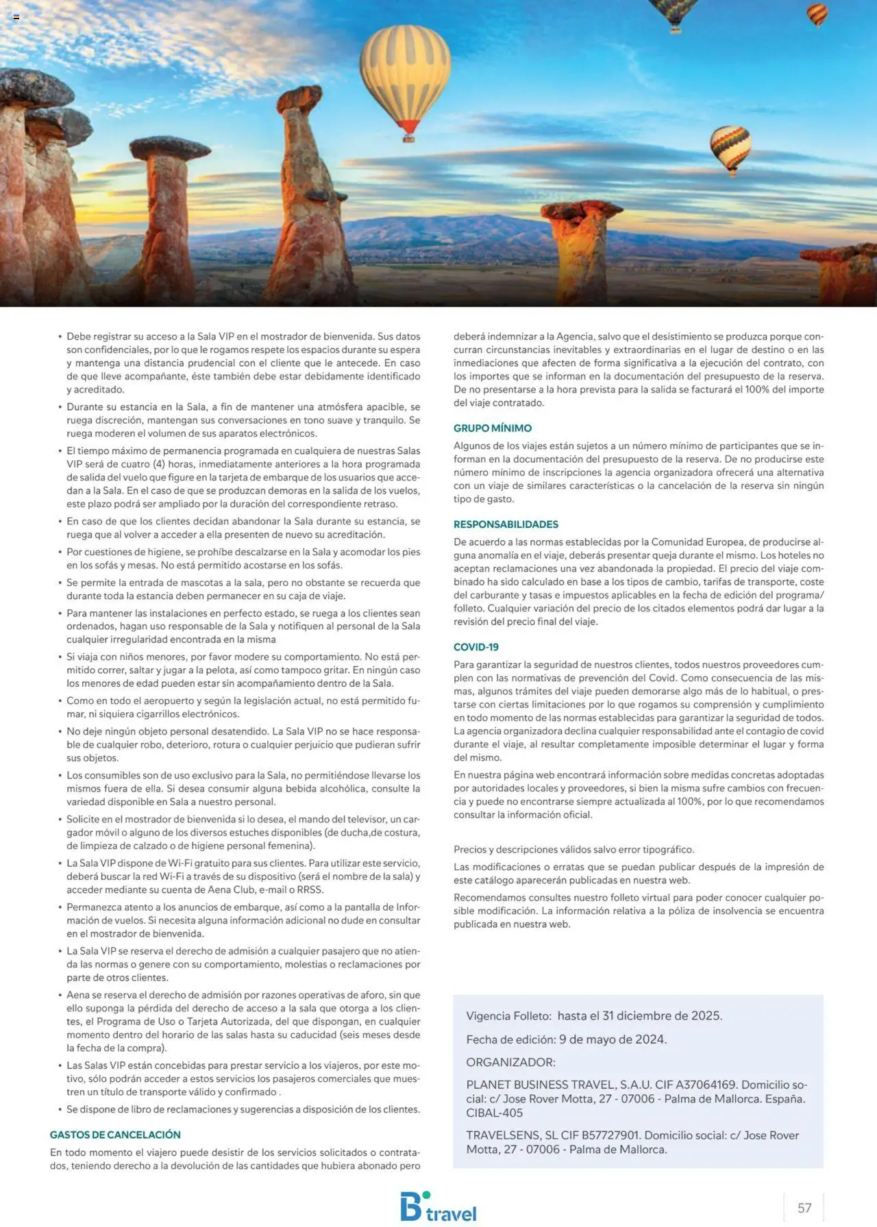 B the travel brand Turquía │ válido desde el 09.05.2024 | Página: 57 | Productos: Organizador, Caja