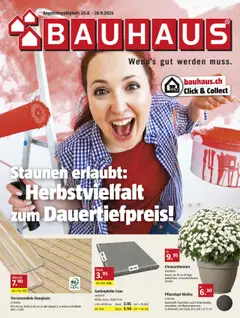 Vorschau von dem Prospekt - Bauhaus Aktionen ab 25.08.2025