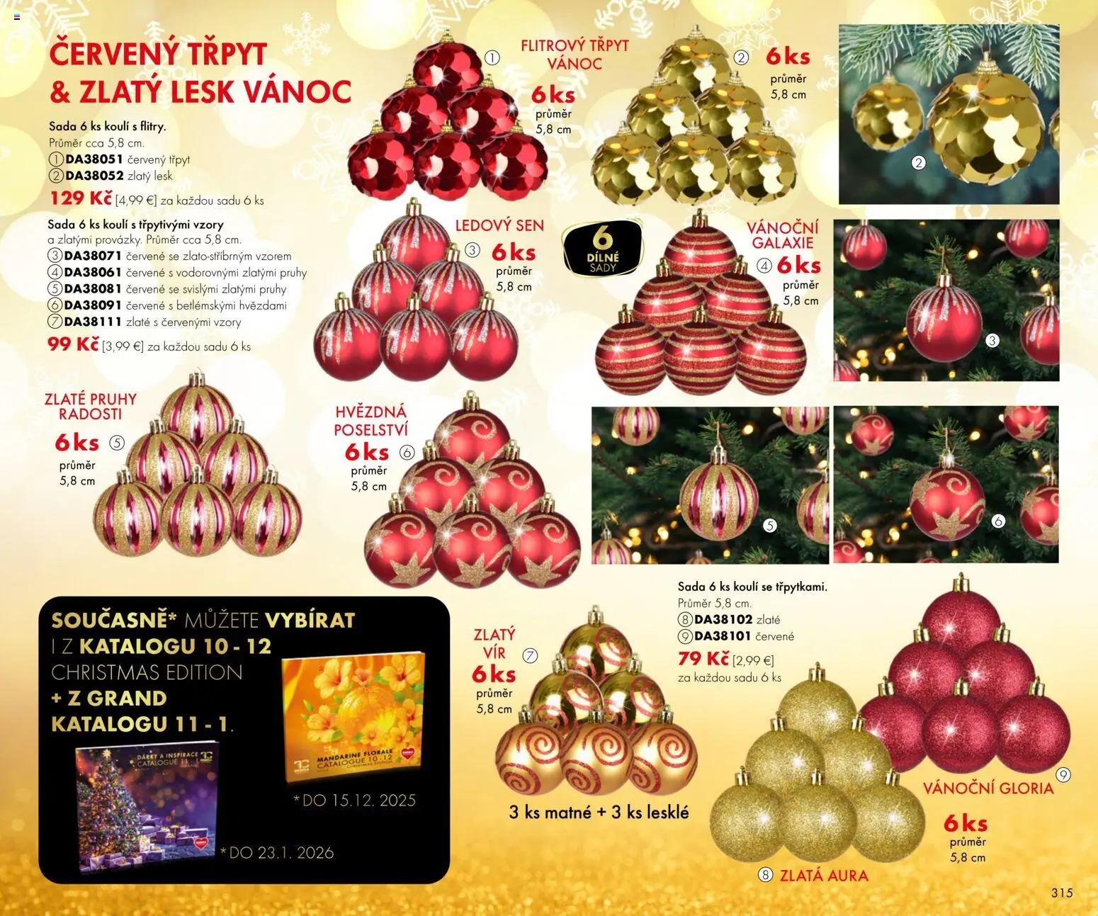 Nové Dedra akcie – leták je platný od 01.12.2025 | Strana: 15