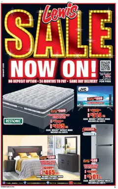 Lewis Stores specials catalogue – valid from 05.01.2026