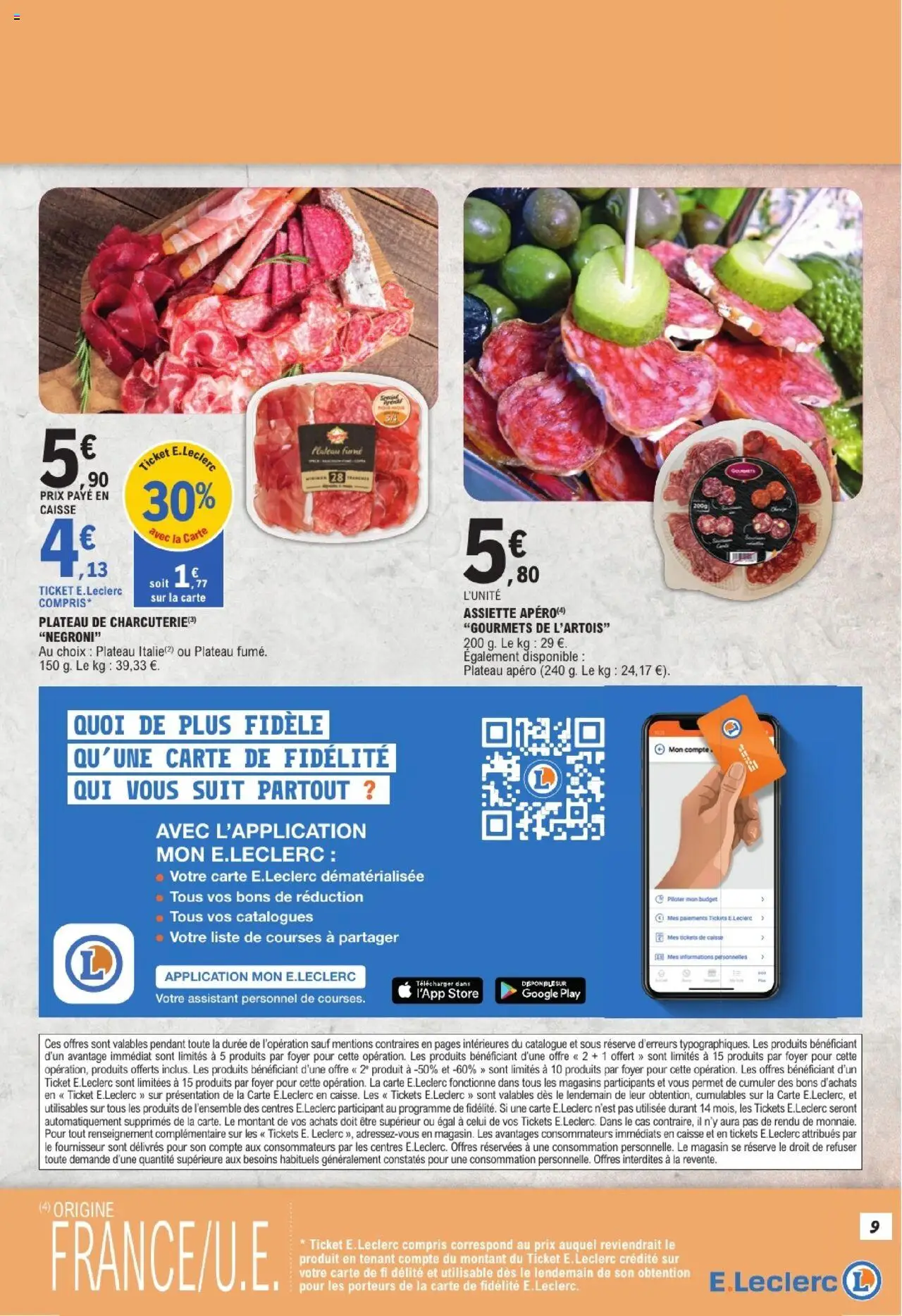  | Page: 9 | Produits: Plateau, Store