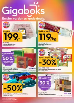 Forhåndsvisning av Gigaboks kundeavis gyldig fra 19.01.2026