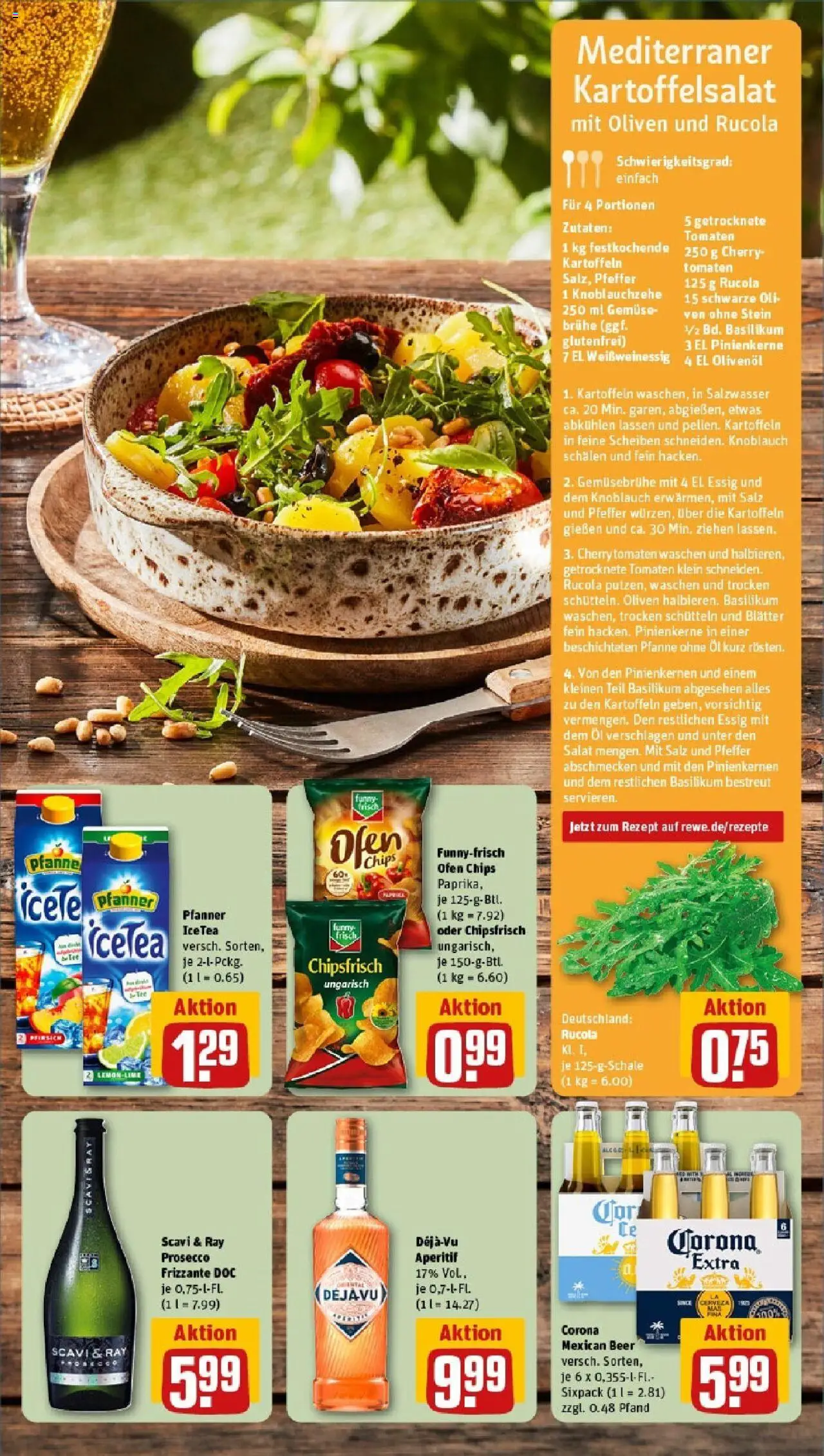 Rewe prospekt Nürnberg	 - gültig ab dem 01.06.2025 | Seite: 7 | Produkte: Öl, Rucola, Kartoffeln, Chips