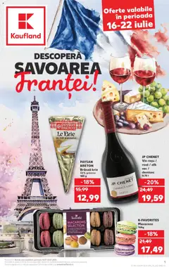 Catalog Kaufland - Savoarea Franței – previzualizare al pliantului de la Kaufland valabil de la 16.07.2025
