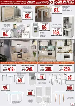 Vista previa Atrapa Muebles - Black Friday válido desde el 01.11.2025 | Página: 17 | Productos: Muebles, Cocina, Mesa auxiliar, Mesa