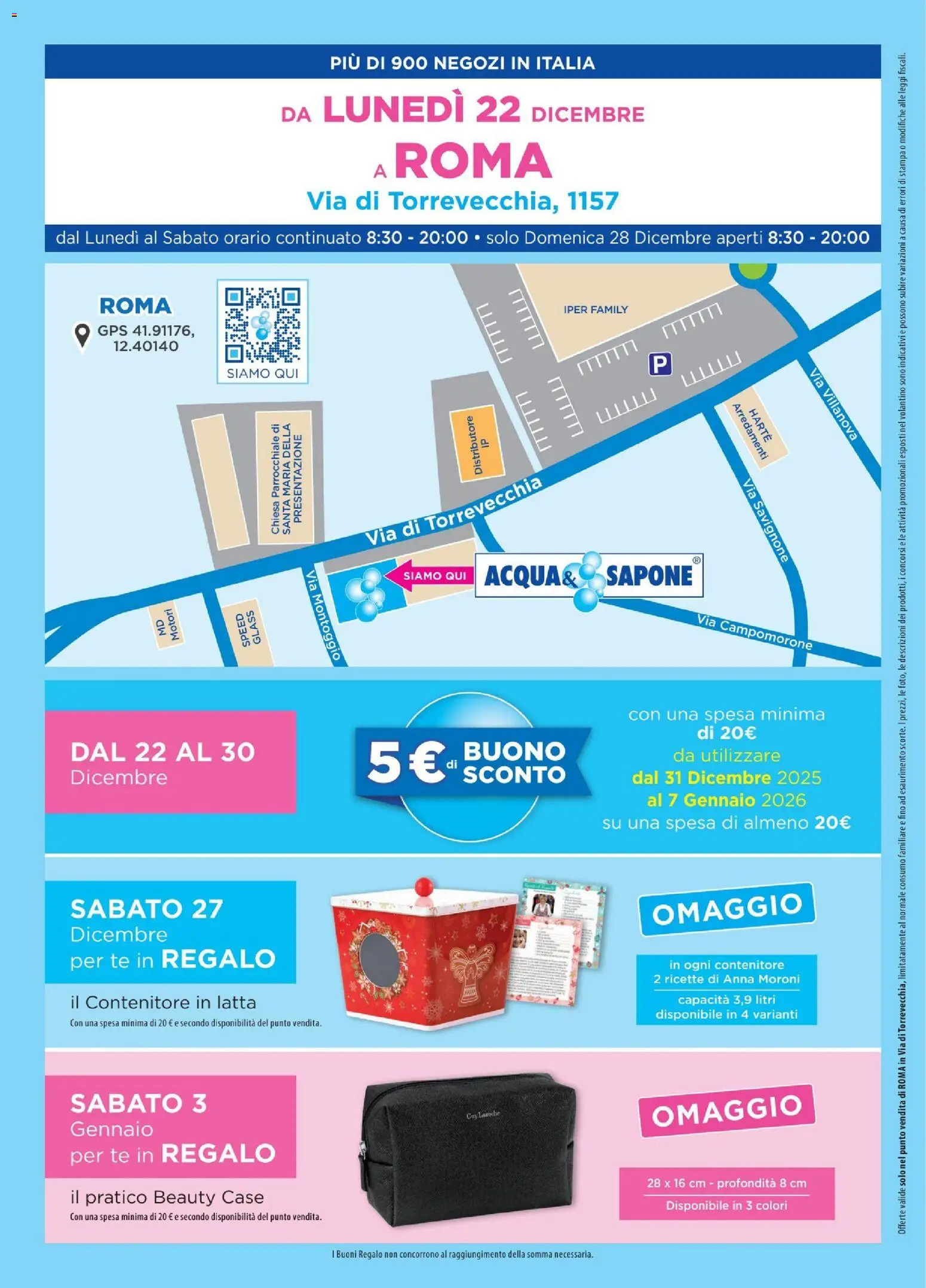 Volantino Acqua e Sapone del 22.12.2025 | Pagina: 8 | Prodotti: Sapone, Tè, Contenitore, Stampa