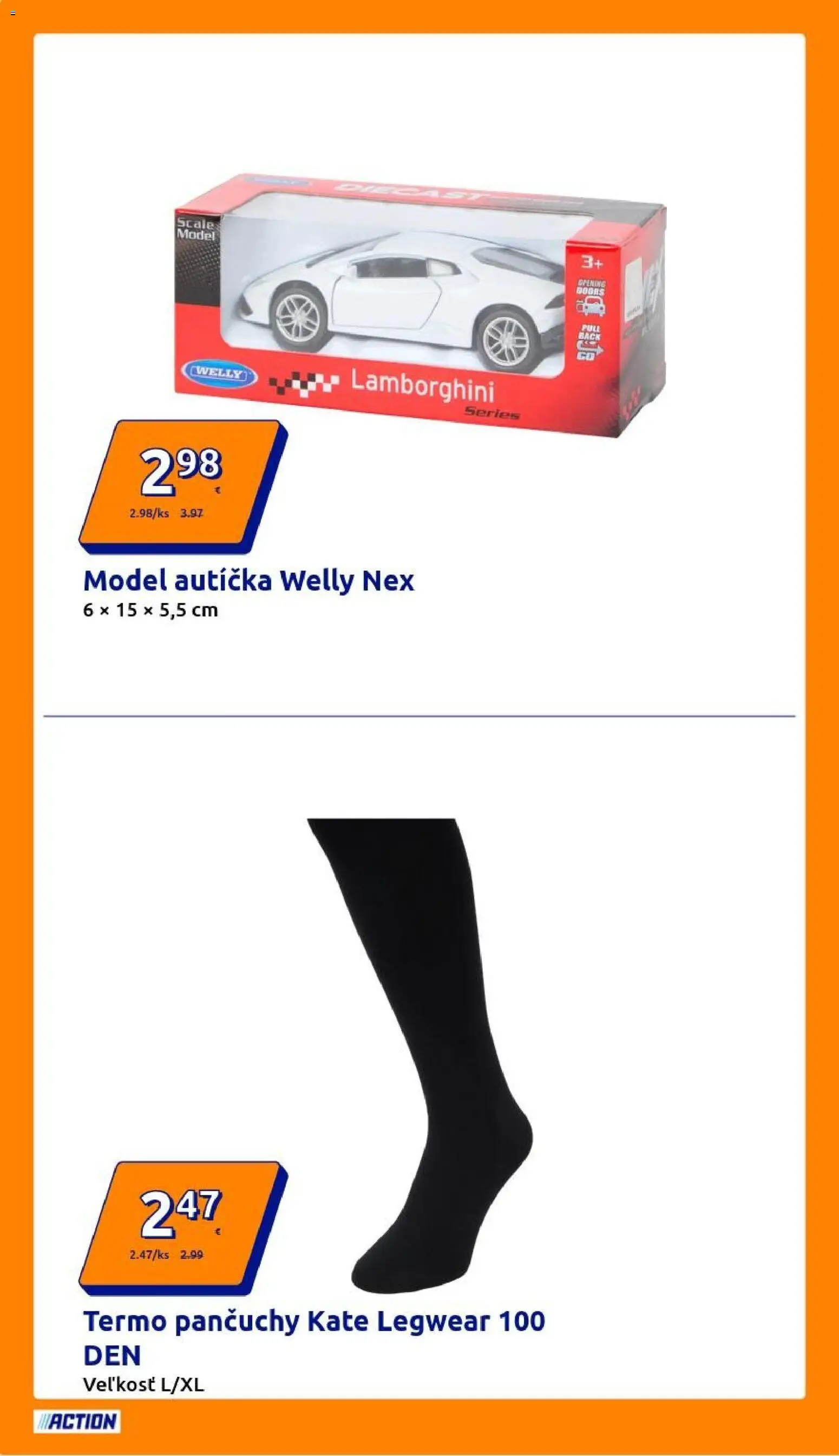 Nové Action akcie – leták je platný od 24.12.2025 | Strana: 2