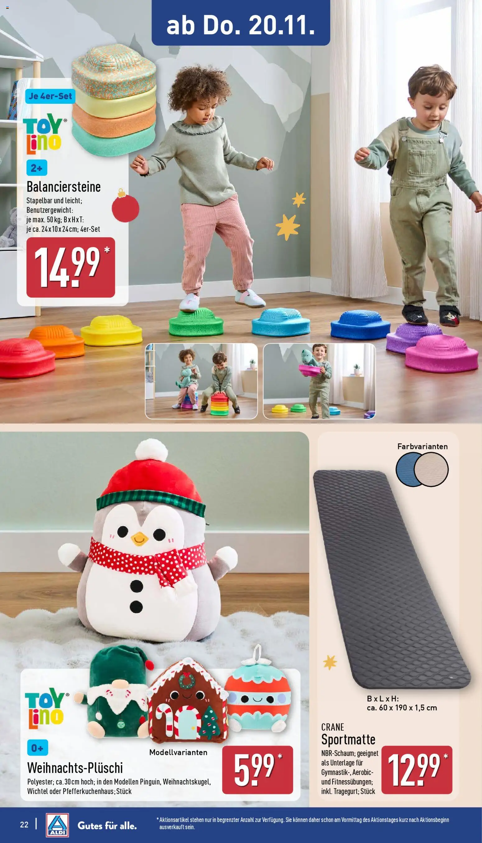 Aldi Prospekt 	 – gültig ab 17.11.2025 | Seite: 22