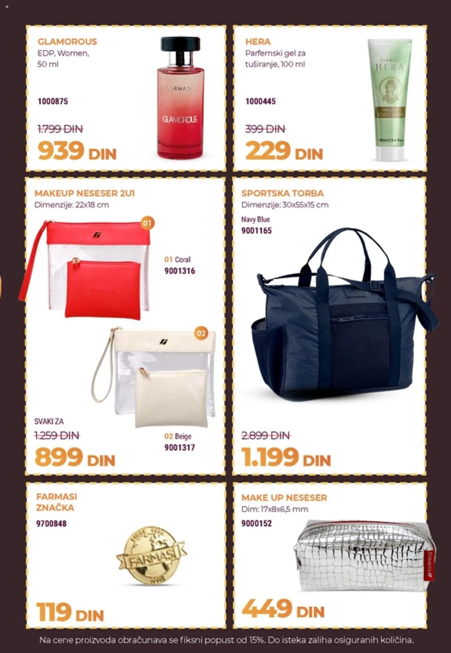 Farmasi katalog - važi od 21.10.2025 | Strana: 8 | Proizvode: Torba