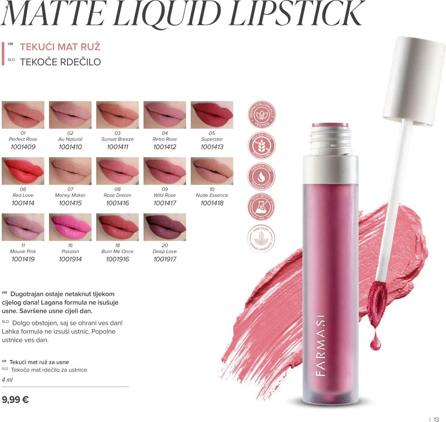 Farmasi katalog | vrijedi od 02.03.2026 | Stranica: 13 | Proizvodi: Ruž