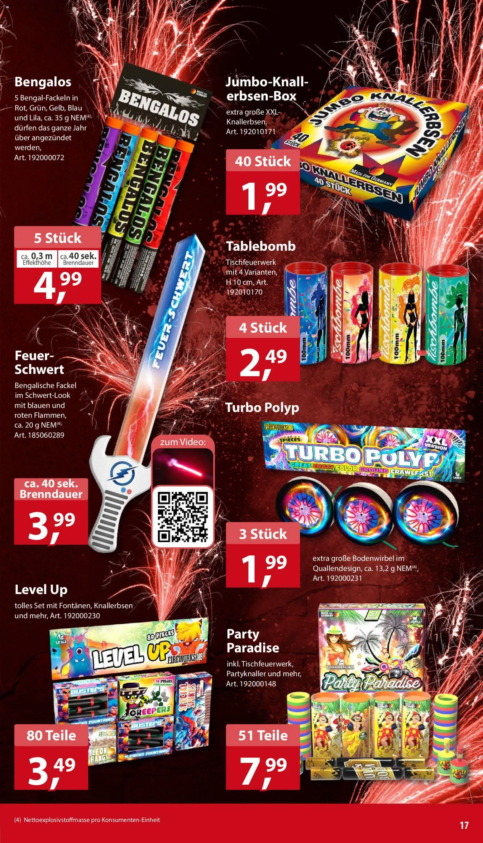 Sonderpreis Baumarkt Prospekt 	 – gültig ab 27.12.2025 | Seite: 17 | Produkte: Erbsen, Video