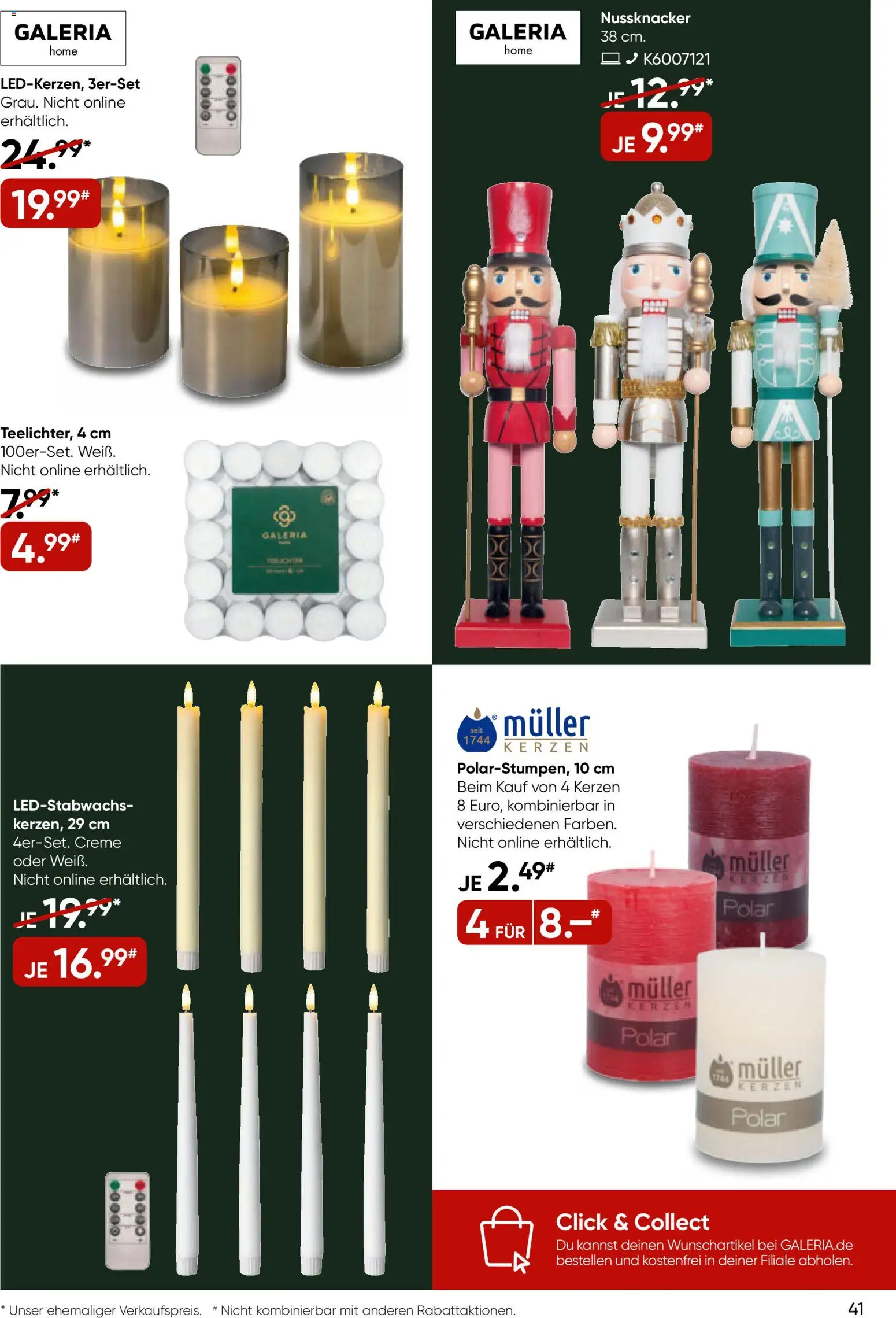 Galeria Karstadt Kaufhof Prospekt 	 – gültig ab 13.11.2025 | Seite: 41 | Produkte: Creme