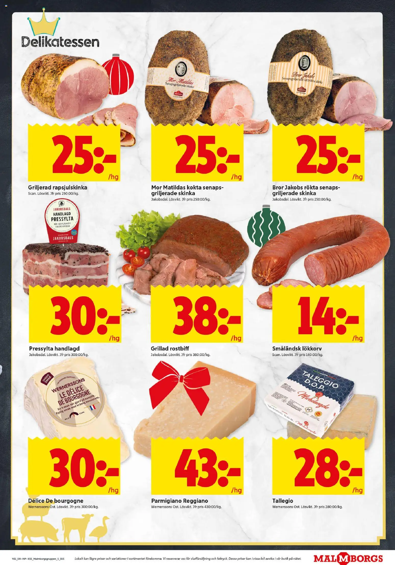 ICA Kvantum reklamblad aktuell från 15.12.2025 | Sida: 15 | Produkter: Ost, Skinka