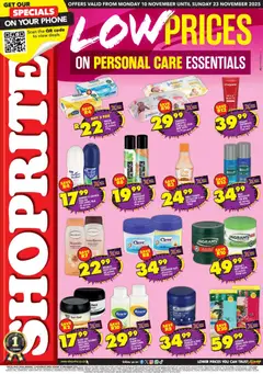 Shoprite specials catalogue – valid from 10.11.2025