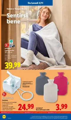 Anteprima del volantino Volantino Lidl	 valido a partire dal 03.11.2025 | Pagina: 40 | Prodotti: Compressore, Tubo, Borsa, Coperta