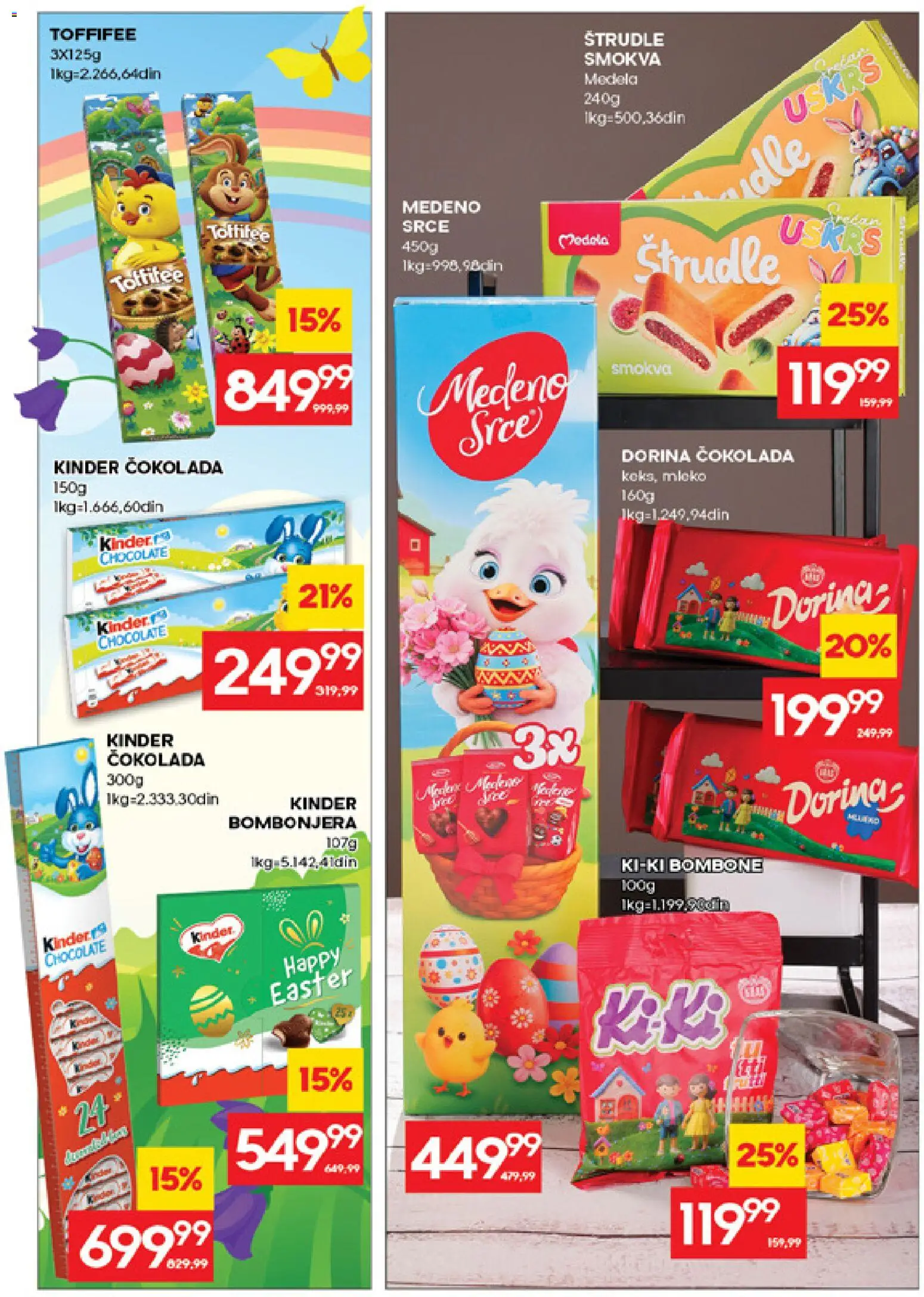 Idea katalog - važi od 26.03.2026 | Strana: 32 | Proizvode: Bombone, Bombonjera, Mleko, Čokolada