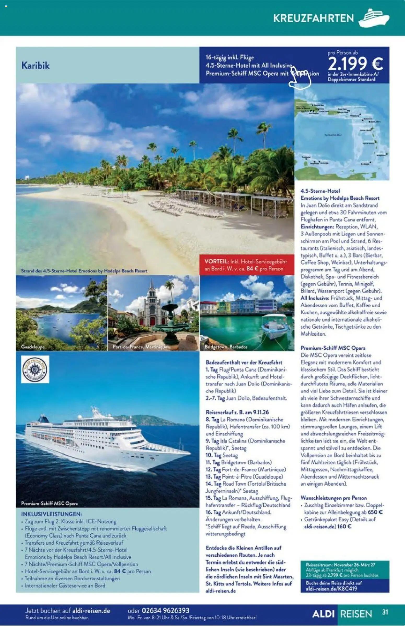 Aldi Reisen Prospekt 	 – gültig ab 01.01.2026 | Seite: 31