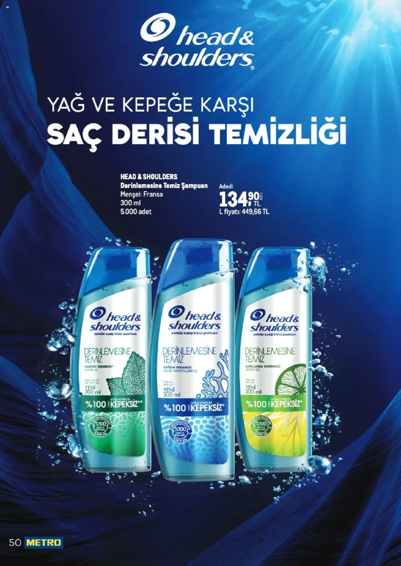 Metro Q4 Tedarikçi Flyer - 23.09.2025 tarihinden itibaren geçerlidir | Sayfa: 50 | Ürünler: Şampuan, Yağ, Nane