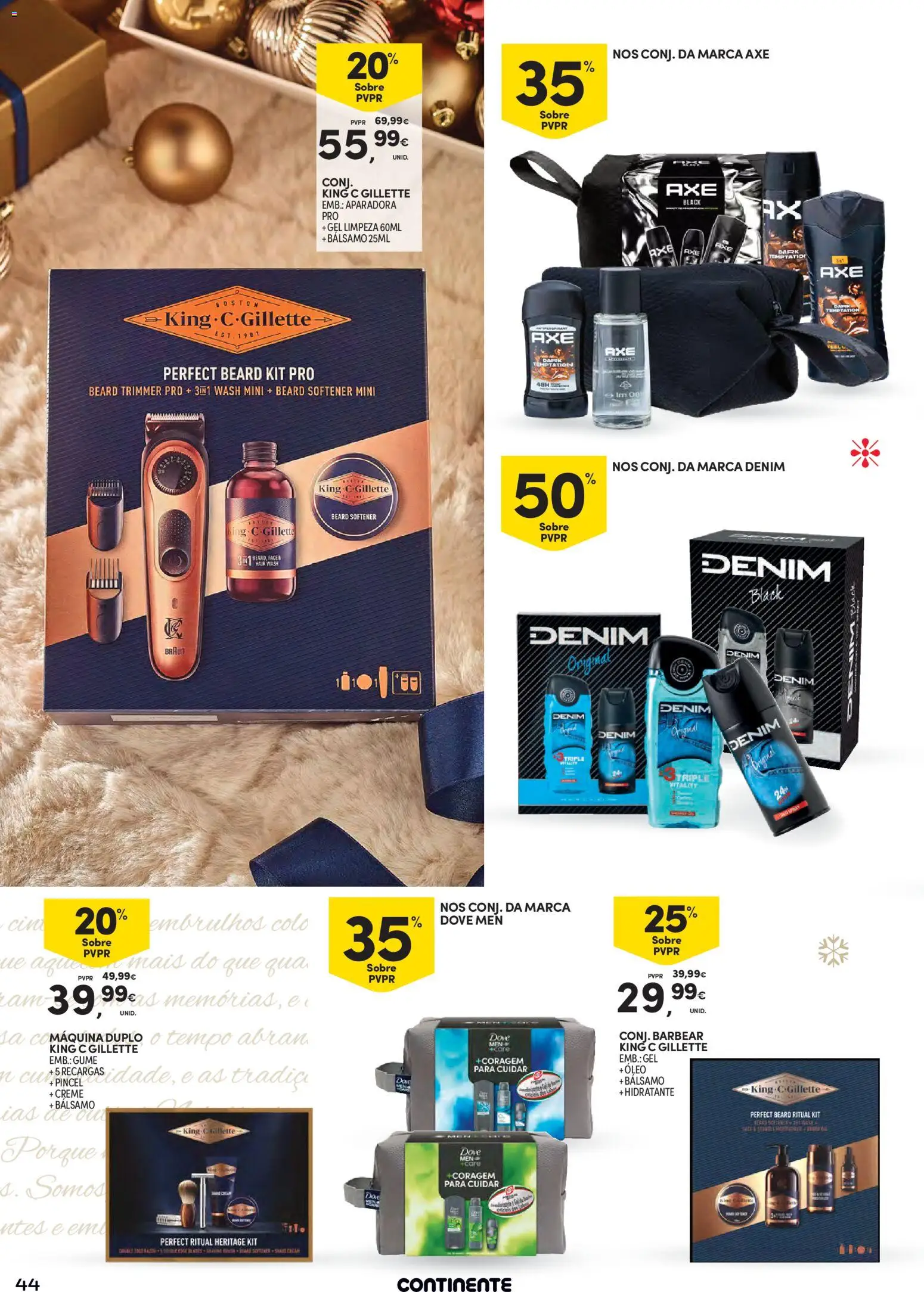 Continente - Natal │ válido de 11.11.2025 | Página: 44 | Produtos: Pincel, Óleo, Creme