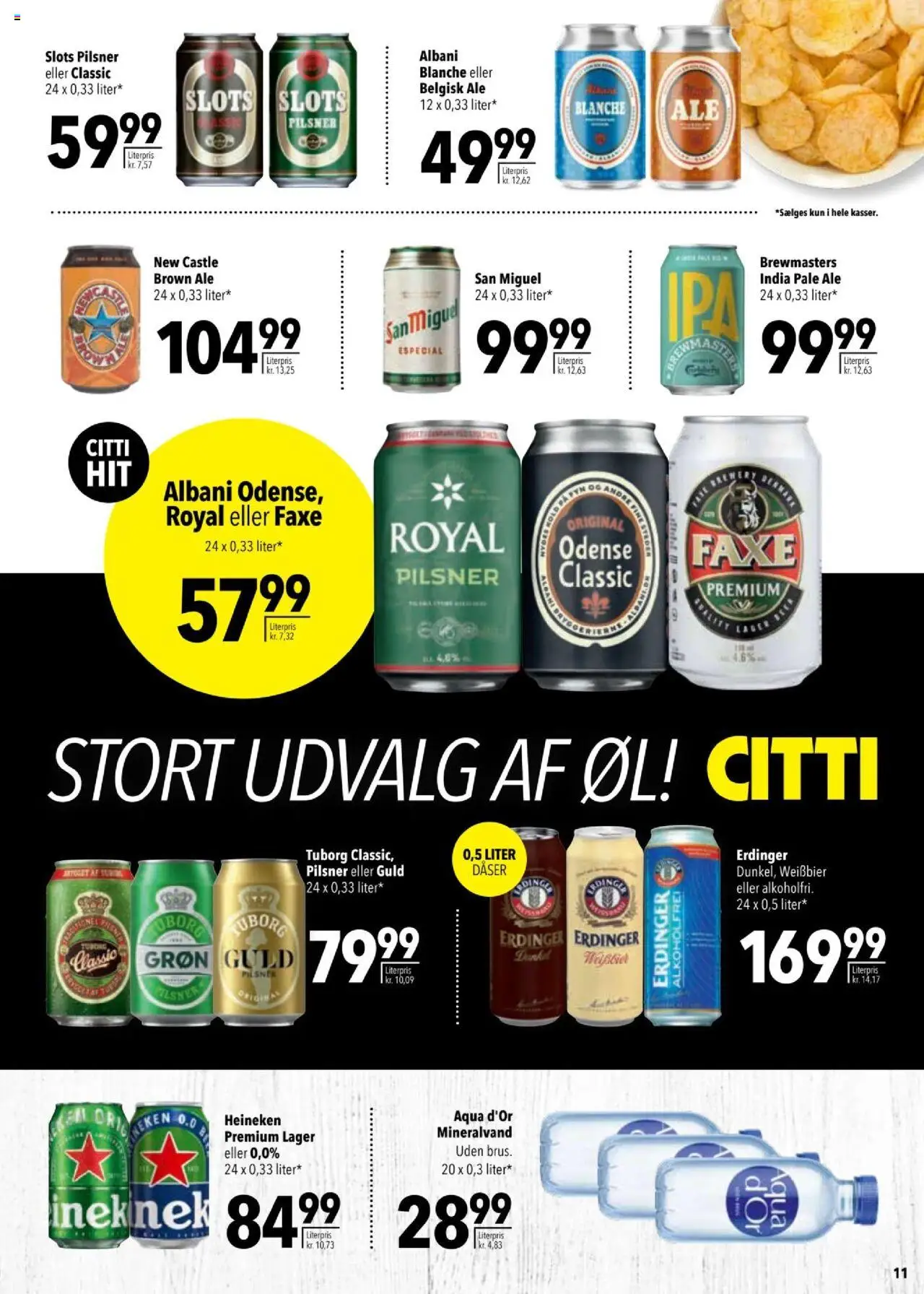 CITTI Tilbudsavis gyldig fra 13.08.2025 | Side: 11 | Produkter: Øl, Iogurteira