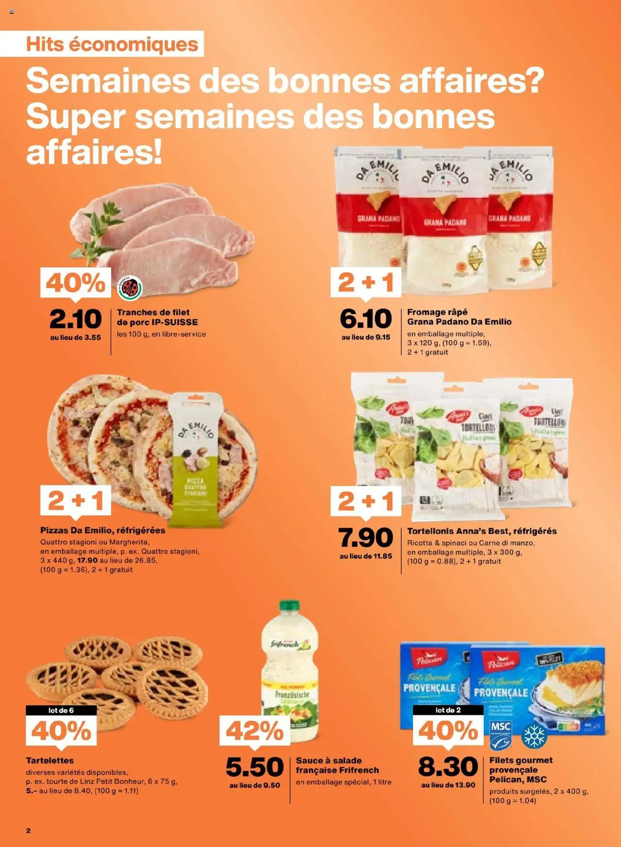 Migros Aktionen FR ab 26.08.2025 | Seite: 2 | Produkte: Dressing, Pizza