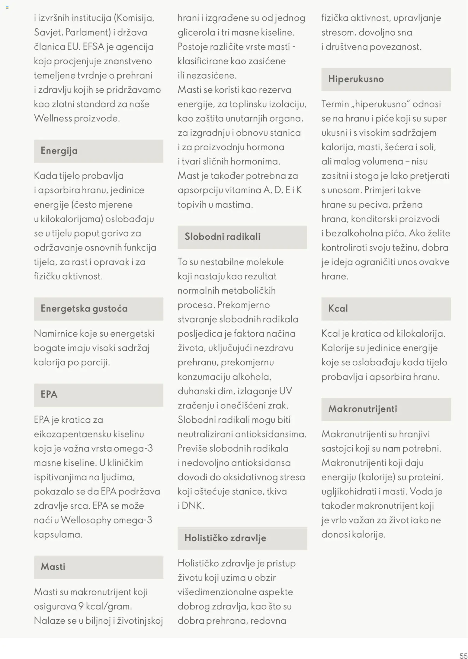 Oriflame katalog | vrijedi od 01.01.2026 | Stranica: 55 | Proizvodi: Mast, Voda