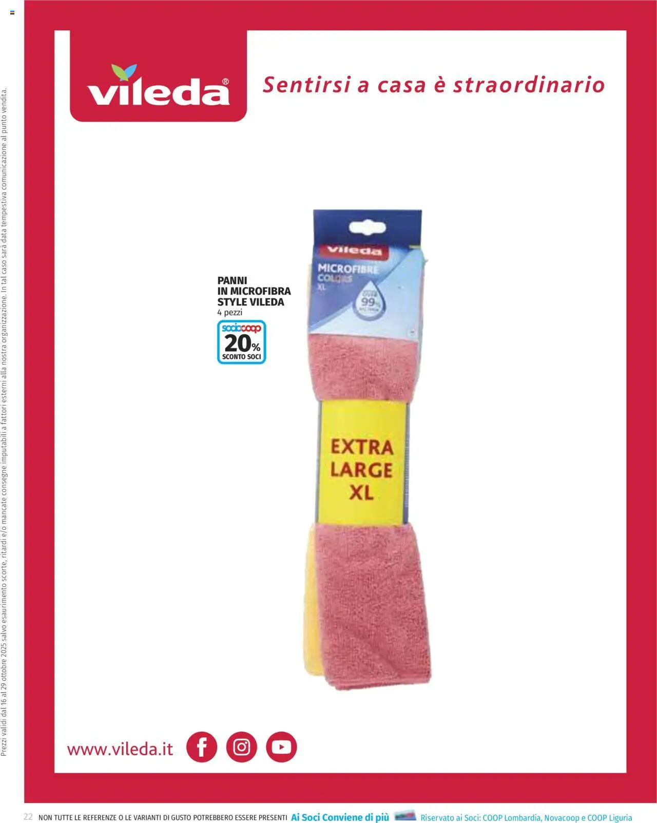 Volantino COOP del 16.10.2025 | Pagina: 22