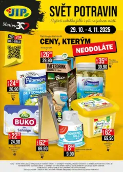 Náhled letáku Jip leták - Cash & Carry od 29.10.2025 | Strana: 24 | Produkty: Ovesný nápoj, Tvrdý sýr, Flora, Čerstvý sýr