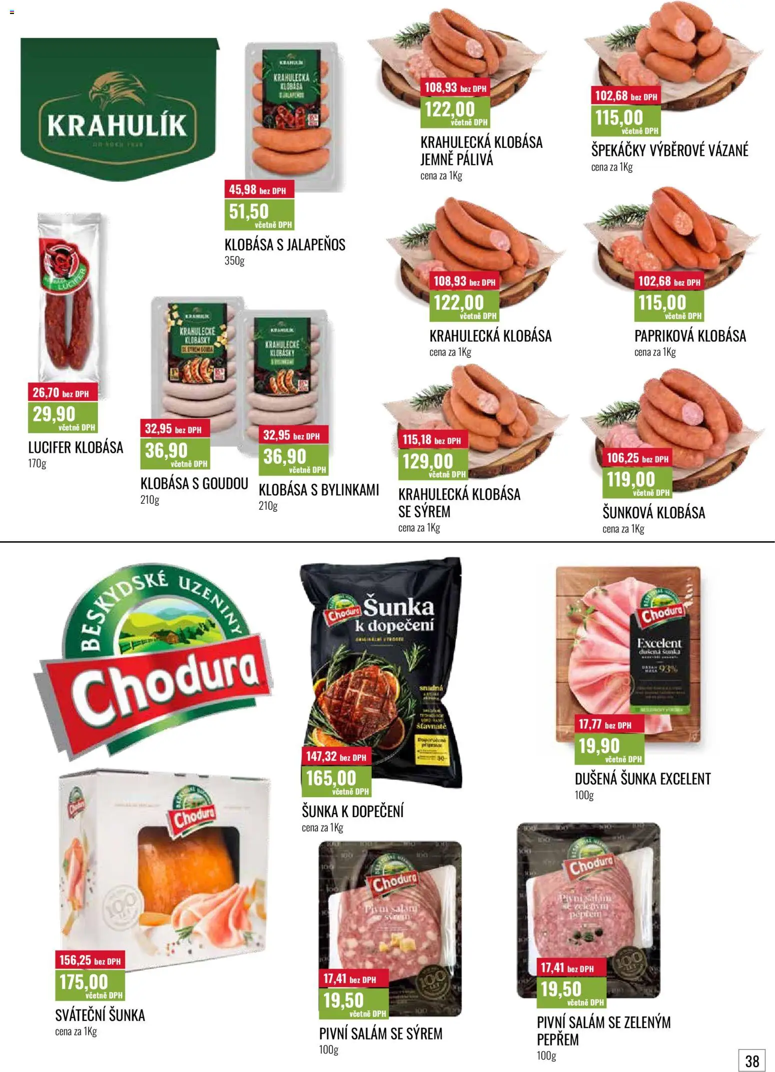 Ratio leták od 01.04.2026 | Strana: 39 | Produkty: Salám, Šunka, Špekáčky, Jalapeňos