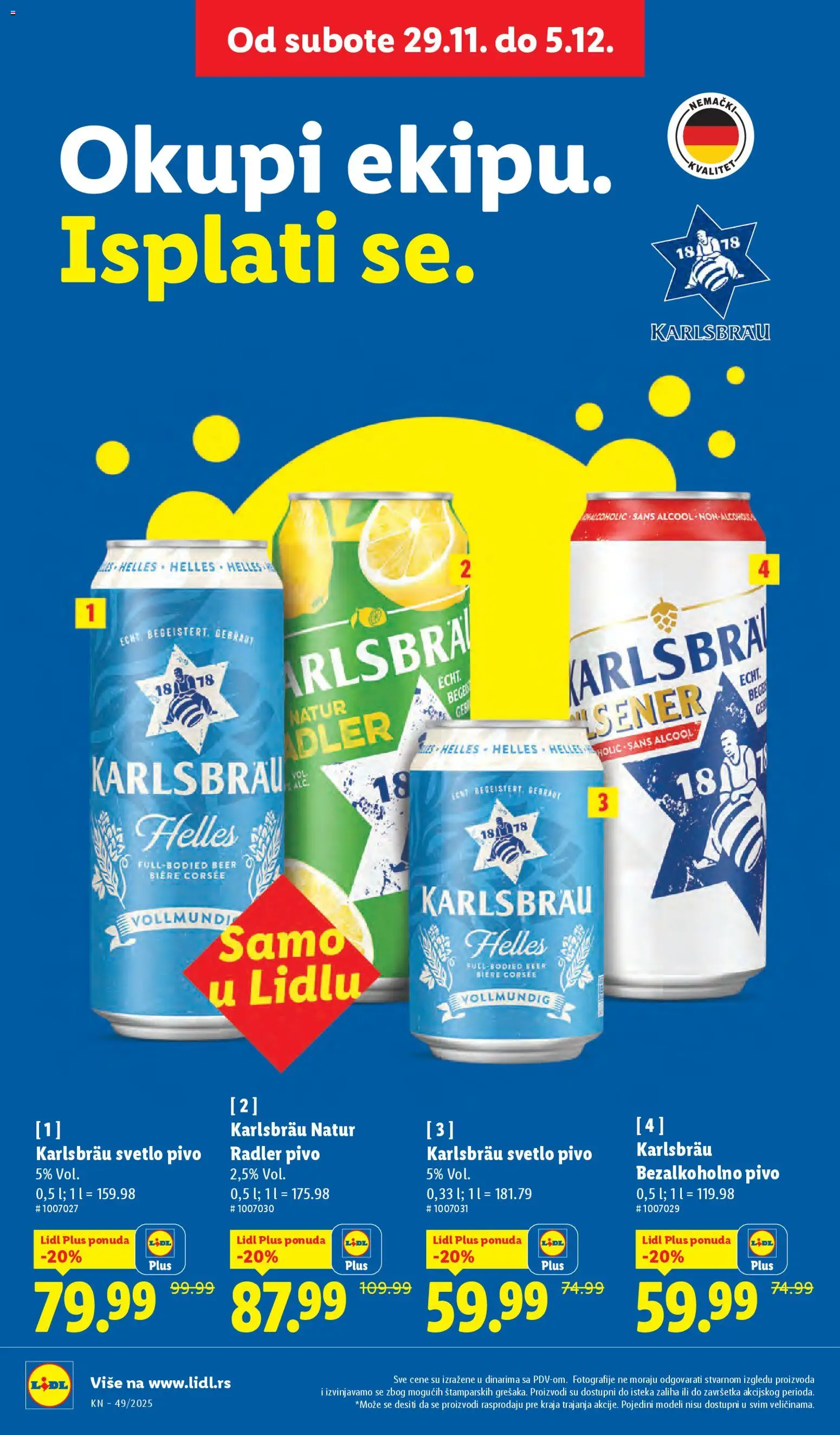 Lidl katalog - važi od 04.12.2025 | Strana: 56
