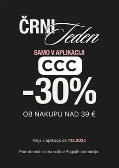 CCC katalog akcije – veljaven od 24.11.2025