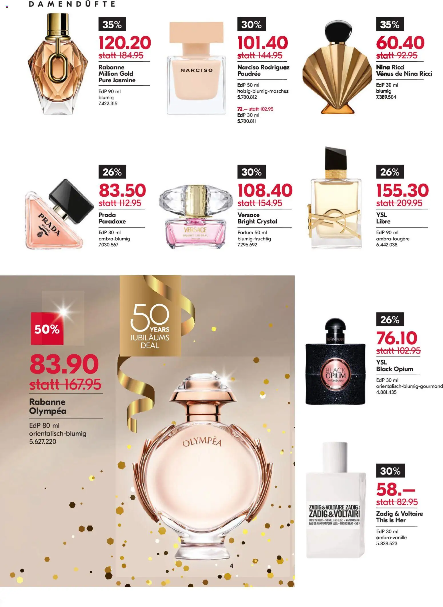 Import Parfumerie Aktionen – gültig ab 19.02.2026 | Seite: 32 | Produkte: Eau de Parfum, Parfüm