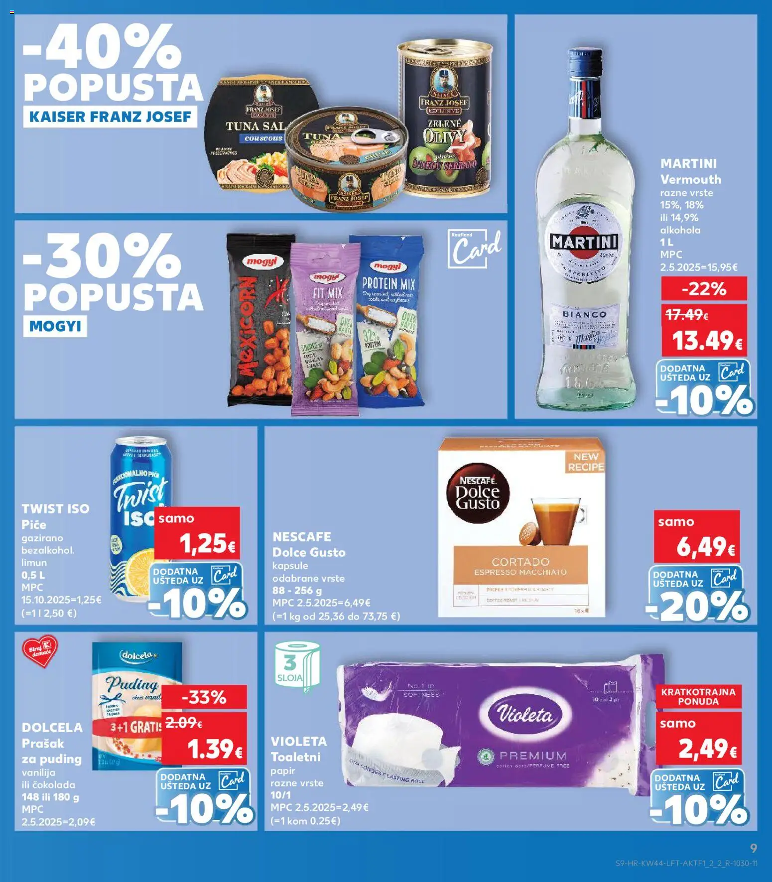 Kaufland katalog | vrijedi od 29.10.2025 | Stranica: 9 | Proizvodi: Čokolada, Limun, Šal, Violeta