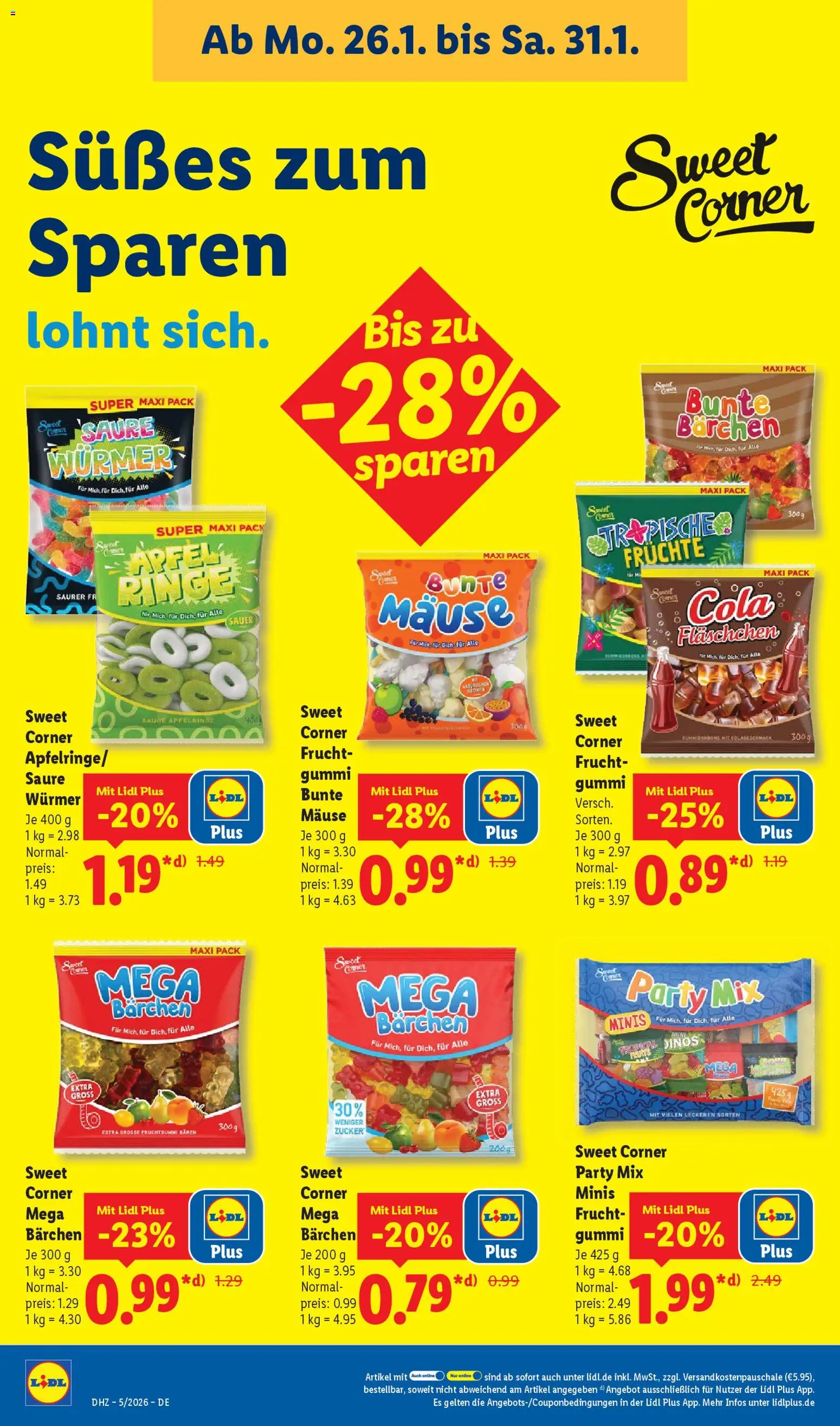 Lidl Prospekt Bestwig – gültig ab 26.01.2026 | Seite: 20 | Produkte: HP, Cola, Äpfel, Zucker