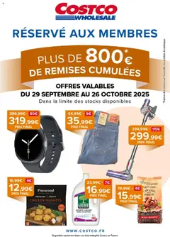 Costco - Prévisualisation de Costco catalogue valide à partir de 29.09.2025